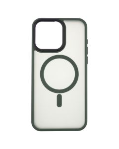 Чохол накладка для iPhone 15 Pro Max WAVE Matte Insane MagSafe Зелена (Green)