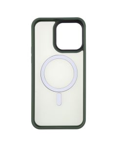 Чохол накладка для iPhone 15 Pro Max WAVE Matte Insane MagSafe Зелена (Green)