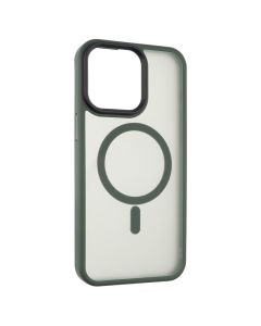 Чохол накладка для iPhone 15 Pro Max WAVE Matte Insane MagSafe Зелена (Green)