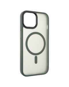 Чохол-накладка для iPhone 15 WAVE Matte Insane MagSafe Зелена (зеленый)