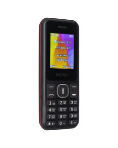 Мобільний телефон Nomi i1880 Чорний (Black Red)