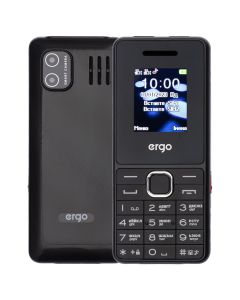 Мобильный телефон Ergo E181 Dual Sim Черный