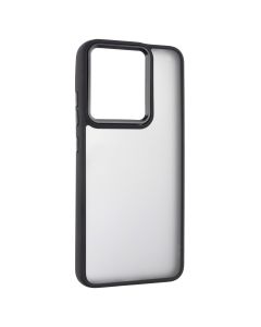 Чехол накладка для Xiaomi Redmi 12C TPU+PC Lyon Frosted Черный (Black)