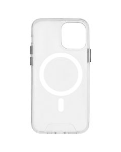 Чохол накладка для iPhone 12/12 Pro Space Case with MagSafe Прозора (Transparent)