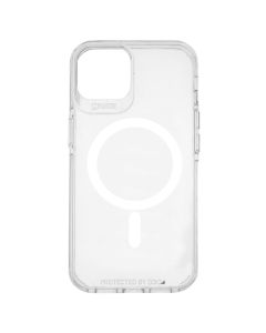 Чехол накладка для iPhone 14 Gear4 Clear MagSafe Прозрачный (Clear)