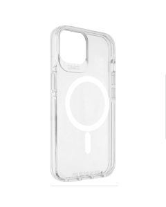 Чехол накладка для iPhone 14 Gear4 Clear MagSafe Прозрачный (Clear)