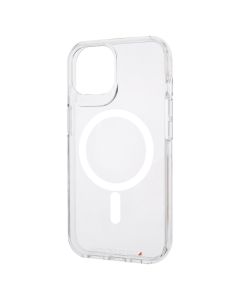 Чехол-накладка для iPhone 15 Gear4 Clear MagSafe Прозрачный (Clear)