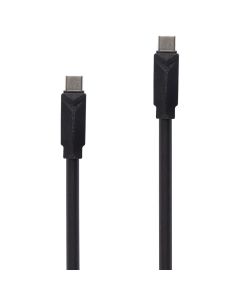 USB кабель XO NB-Q233B 60W 3A 1м Type-C to Type-C Чорний (Black)