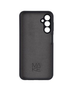 Чохол накладка для Samsung A24 Silicone MakeFuture Чорна (Black)