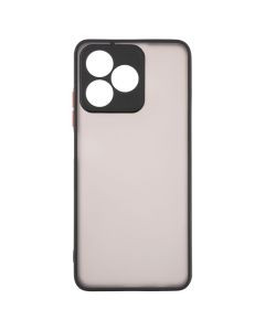 Чехол накладка для Realme C53 Avenger Matte Черный (Black)