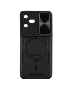 Чохол накладка для TECNO POVA NEO 3 RingShield Чорна (Black)