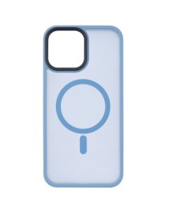 Чохол-накладка для iPhone 13 Pro Max WAVE Matte Insane MagSafe Синій (Sierra Blue)