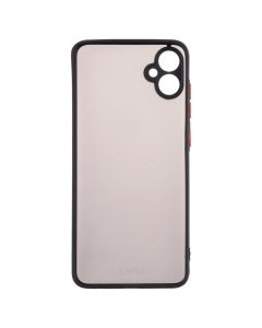 Чехол-накладка для Samsung A05 Frame (Матовый PC+TPU) MakeFuture Черный