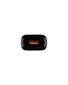 Зарядний пристрій Ridea RW-11211 (1USB) 2.1A + кабельType-C Чорний (Black)