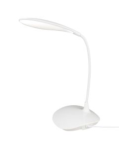 Настольная LED лампа WS-6016 USB Белая (White)