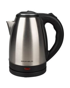 Електрочайник Grunhelm EKS-2020 Срібний Чорний (Silver Black)