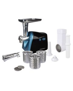 М`ясорубка Liberton LMG-26BST Чорна Синя (Black Blue)