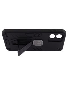 Чехол-накладка для Moto E13 Armor Magnetic Черный (Black)