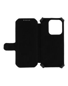 Чехол кейс для TECNO Spark 10C Status Case Магніт Чёрный (Black)