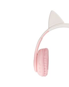 Бездротові повнорозмірні навушники Hoco W42 Cat Ear Рожеві (Pink)