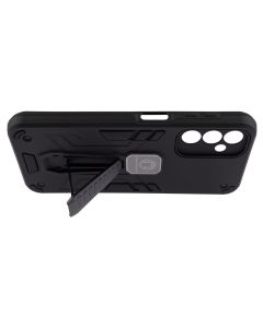 Чохол накладка для Samsung A14 Armor Magnetic Чорна (Black)