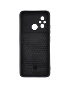 Чохол накладка для Xiaomi Redmi 12C Protective Sand Case Чорна (Black)