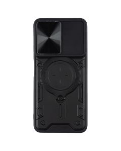 Чохол накладка для Xiaomi Redmi Note 12 Protective Stand Case Чорна (Black)