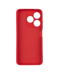 Чехол накладка для TECNO Spark 10/10C WAVE Colorful Красный (Red)