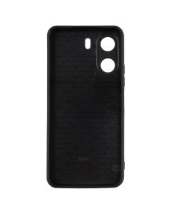 Чехол накладка для Xiaomi Redmi 13C WAVE Leather Case Черный (Black)
