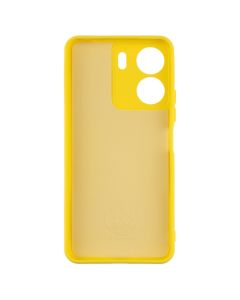 Чехол накладка для Xiaomi Redmi 13C / Poco C65 Soft Case Жёлтая (Flash)