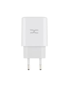 Зарядний пристрій DC CA-D24 (2 USB) 2.4A + кабель Lightning Білий (White)