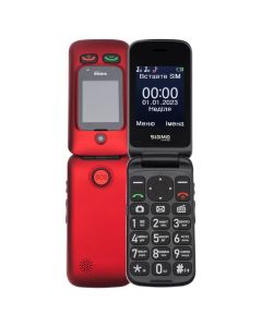 Мобільний телефон Sigma mobile Comfort 50 Shell Duo Type-C Red-Black