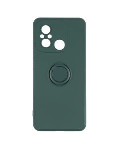 Чохол накладка для Xiaomi Redmi 12C Deen Color Ring Зелена (Army Green)