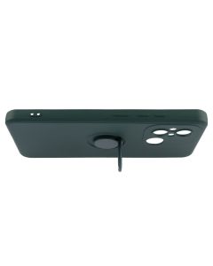 Чохол накладка для Xiaomi Redmi 12C Deen Color Ring Зелена (Army Green)