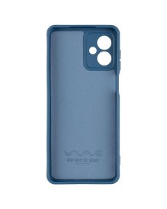Чохол накладка для Motorola G14 WAVE Colorful Синя (Blue)
