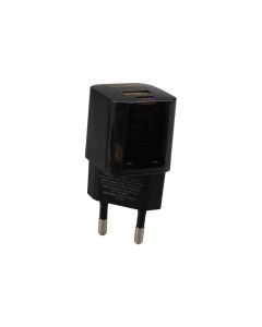 Зарядний пристрій Gelius Genesis GP-HC055 (1USB + 1USB-C) 30W GaN Чорний (Black)