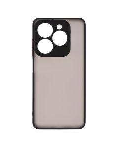 Чохол накладка для TECNO Spark 20/20C/GO 2024/POP 8/Infinix Hot 40i Bumper Matte Case Чорна (Black)