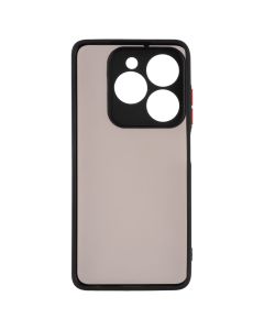 Чохол накладка для TECNO Spark 20/20C/GO 2024/POP 8/Infinix Hot 40i Bumper Matte Case Чорна (Black)