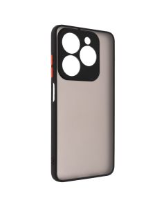 Чохол накладка для TECNO Spark 20/20C/GO 2024/POP 8/Infinix Hot 40i Bumper Matte Case Чорна (Black)