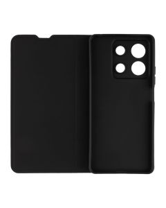 Чохол кейс для Xiaomi Redmi Note 13 Book Cover Shell Чорний (Black)