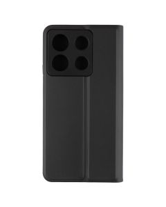 Чехол кейс для Xiaomi Redmi Note 13 Pro Book Cover Shell Черный (Black)