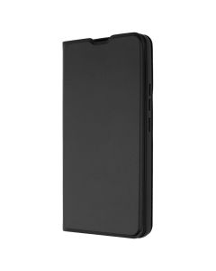 Чехол кейс для Xiaomi Redmi Note 13 Pro Book Cover Shell Черный (Black)