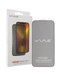 Захисне скло для iPhone 14 Pro Max WAVE Privacy Чорне (Black)