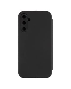 Чехол-кейс для Samsung A14 Flip Черный (Black) MakeFuture