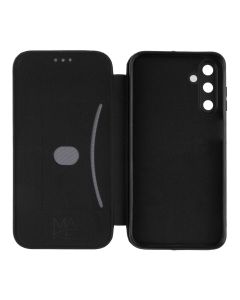 Чехол-кейс для Samsung A14 Flip Черный (Black) MakeFuture