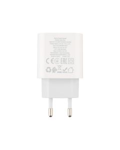 Зарядное устройство Hoco C80A Plus 20W (1USB + 1USB-C) QC Белый