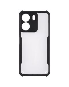 Чехол-накладка для Xiaomi Redmi 13C / Poco C65 TPU+PC Easte Black Shield Черный (Black)
