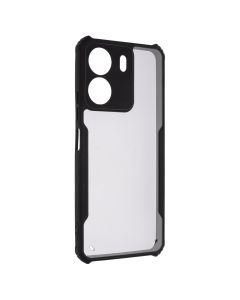 Чехол-накладка для Xiaomi Redmi 13C / Poco C65 TPU+PC Easte Black Shield Черный (Black)