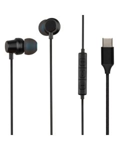 Навушники з мікрофоном Proove Scape C1 Type-C Чорні (Black)