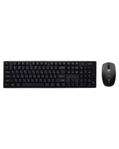 Беспроводная клавиатура Fantech WK893 Silent Click + мышь Черная (Black)